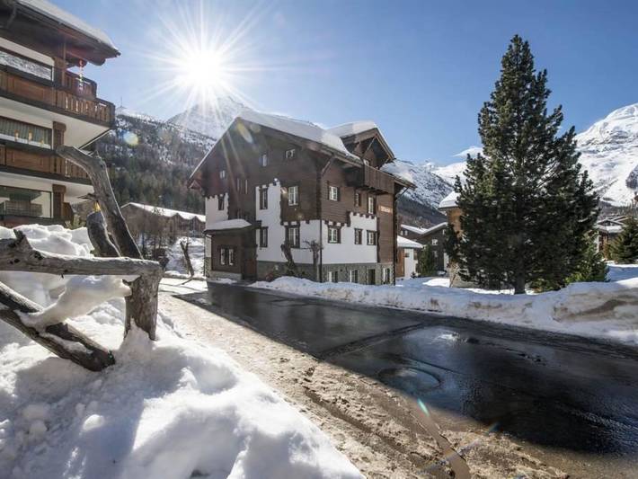 Gîte pour 4 personnes, avec balcon à Saas-Fee - 3