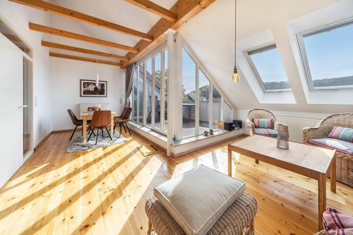 Appartement entier, Appartement Kalte Bode avec vue sur la montagne à Wernigerode in Wernigerode, Harzvorland