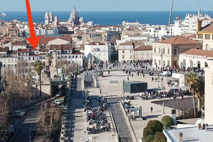 Gîte pour 4 personnes, avec Terrasse dans Gare De Marseille Saint Charles - 3