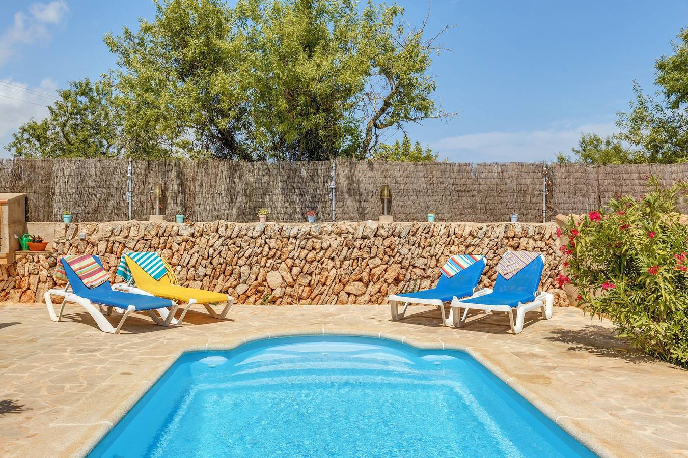 Country house "Sa Barraca d'en Camine" with pool in the nature in Santanyí, Coast of Mallorca