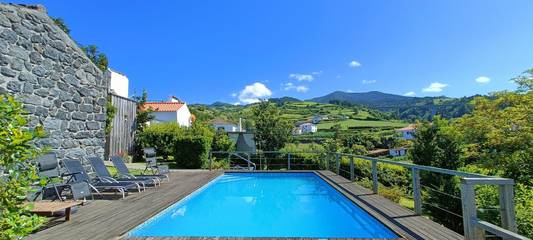Ferienhaus für 6 Personen, mit Terrasse und Garten auf den Azoren