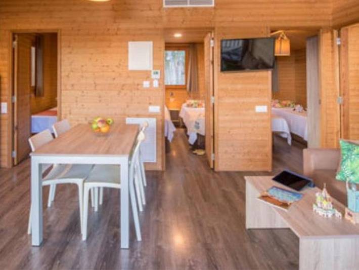 Camping Cala Llevado - Sea Green By Sunêlia - Chalet 6 personen - Privilege 3 Schlafzimmer in Santa Maria de Llorell, Tossa de Mar