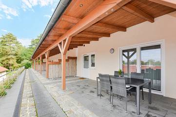 Bungalow für 2 Personen, mit Terrasse in Lychen