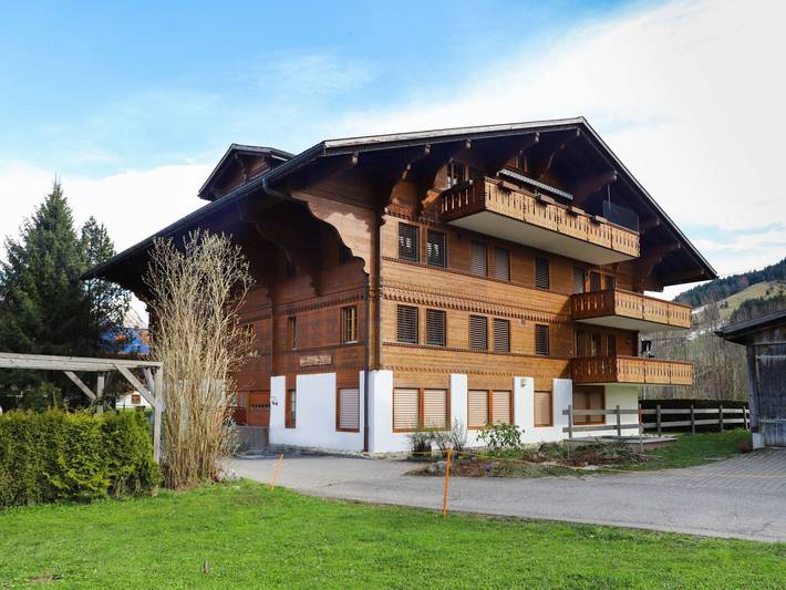Gîte pour 12 personnes, avec terrasse à Saanen