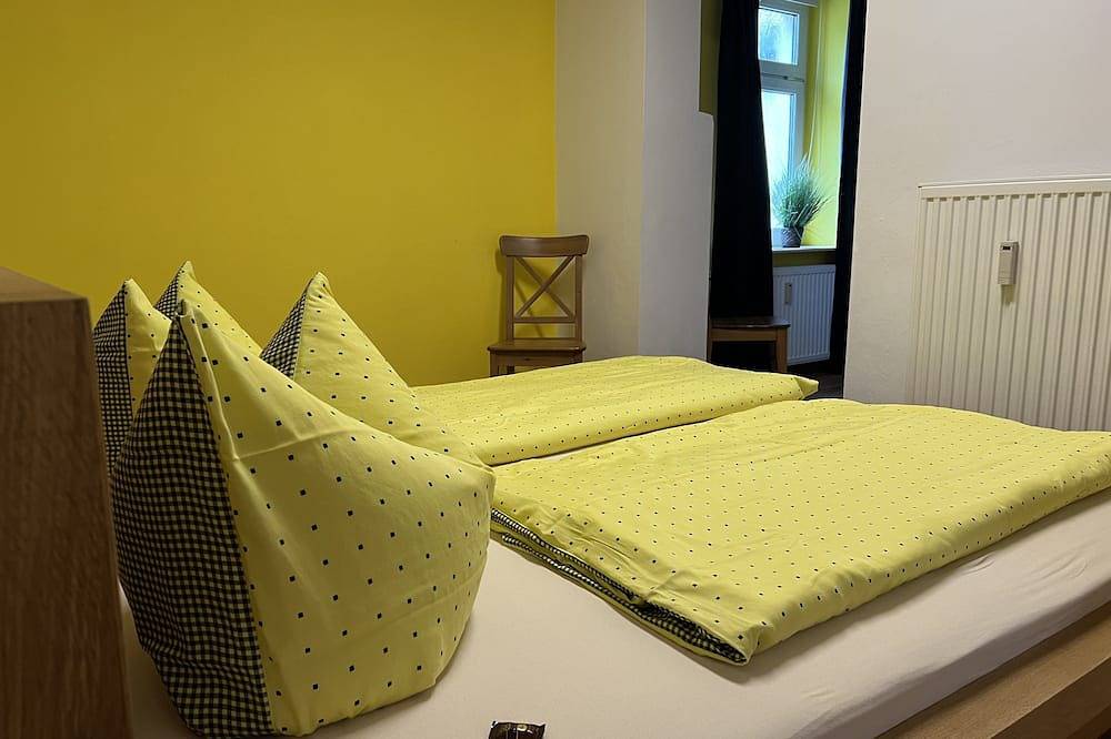 Entire apartment, Short level walk to the Albertbad with brine thermal baths, theater and spa facilities in Bad Elster, Chemnitz (region)