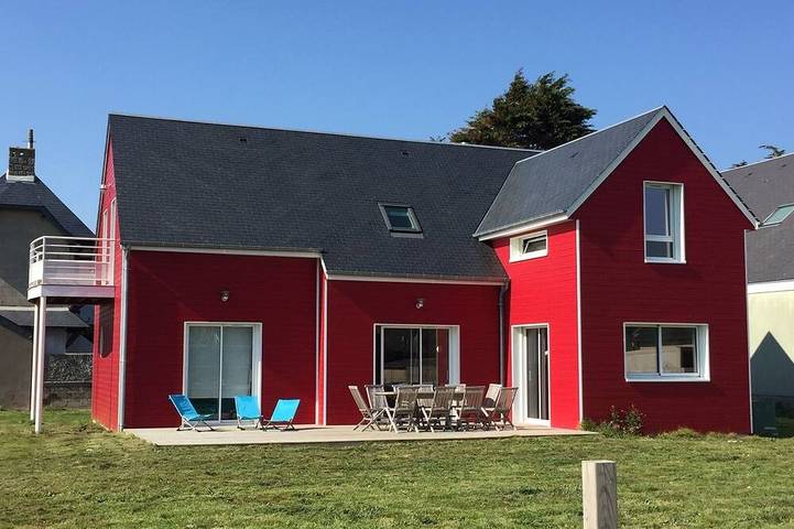 Location de vacances pour 12 personnes, animaux acceptés dans Denneville Plage