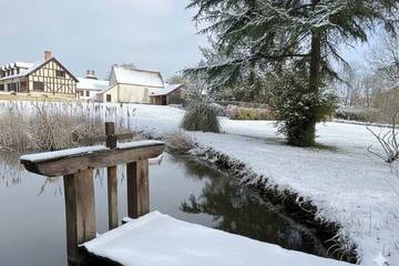 Location de vacances pour 15 personnes, avec jardin à Montrieux-en-Sologne