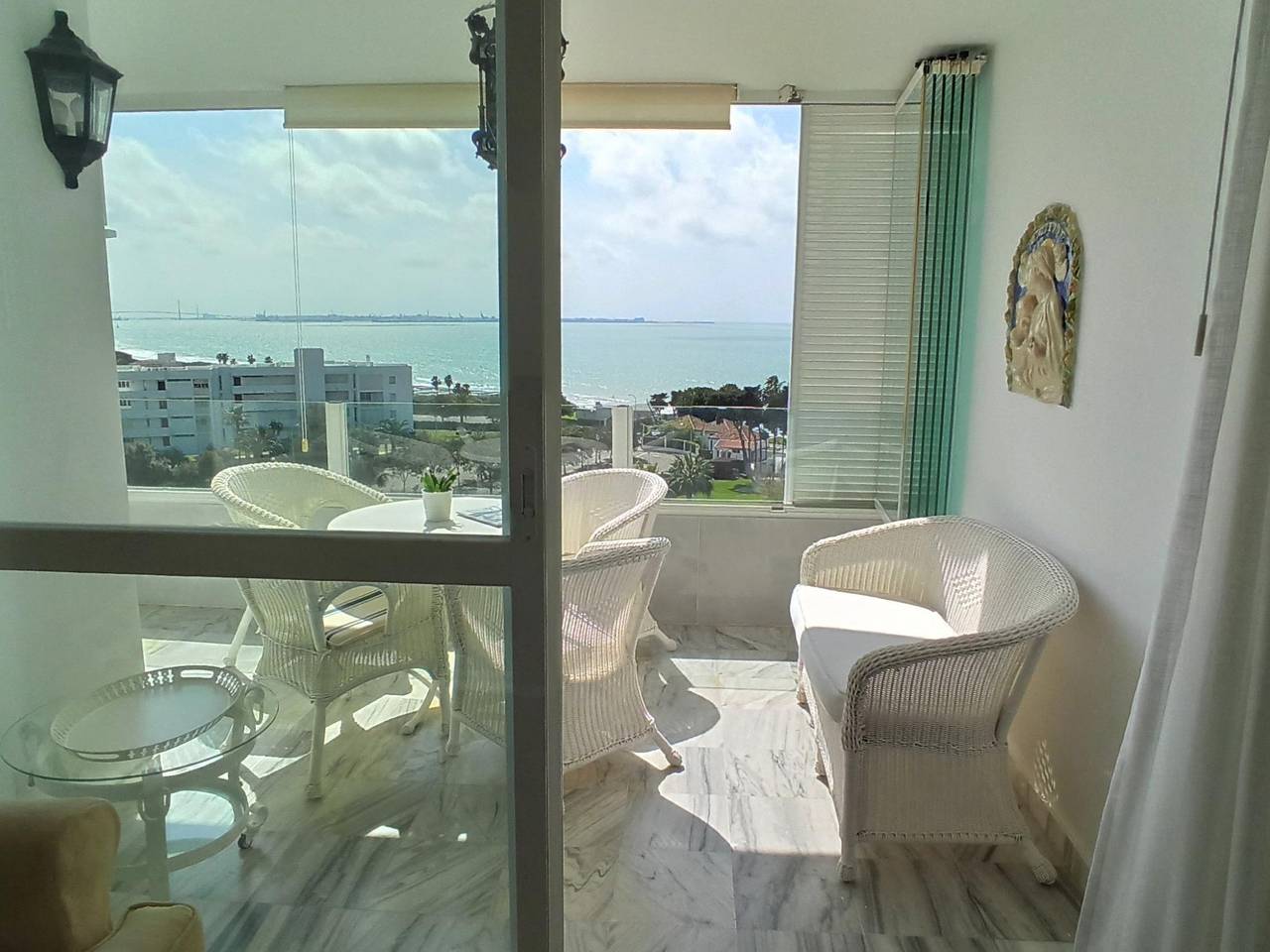 Ganze Ferienwohnung, Atemberaubende Aussicht auf das Meer, 300 m zum Strand in Playa De Las Redes, El Puerto de Santa María