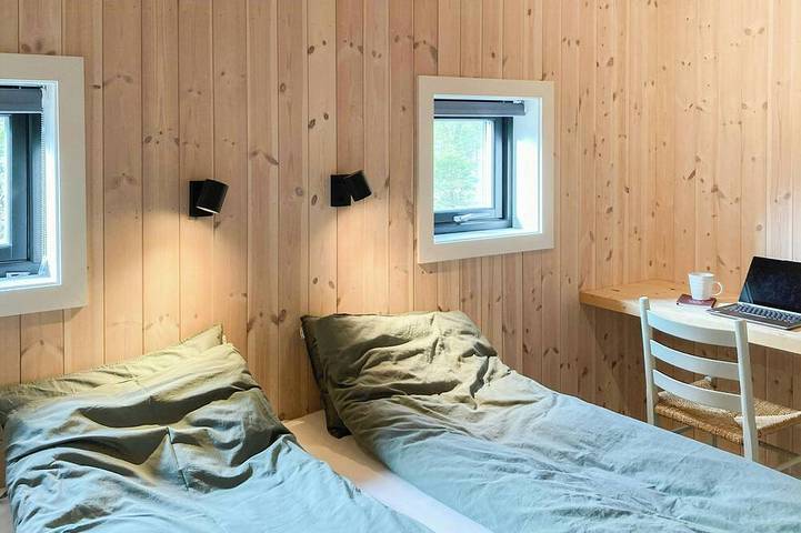 Moderne Hütte mit Panoramablick bei Gautefall in Nissedal