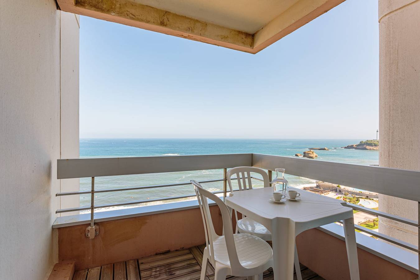 Helt studio, Studio Panorama, vue mer - Welkeys in Biarritz, Bayonneregionen