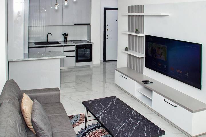 Appartement de vacances pour 5 personnes, avec Balcon ainsi que Piscine et Vue