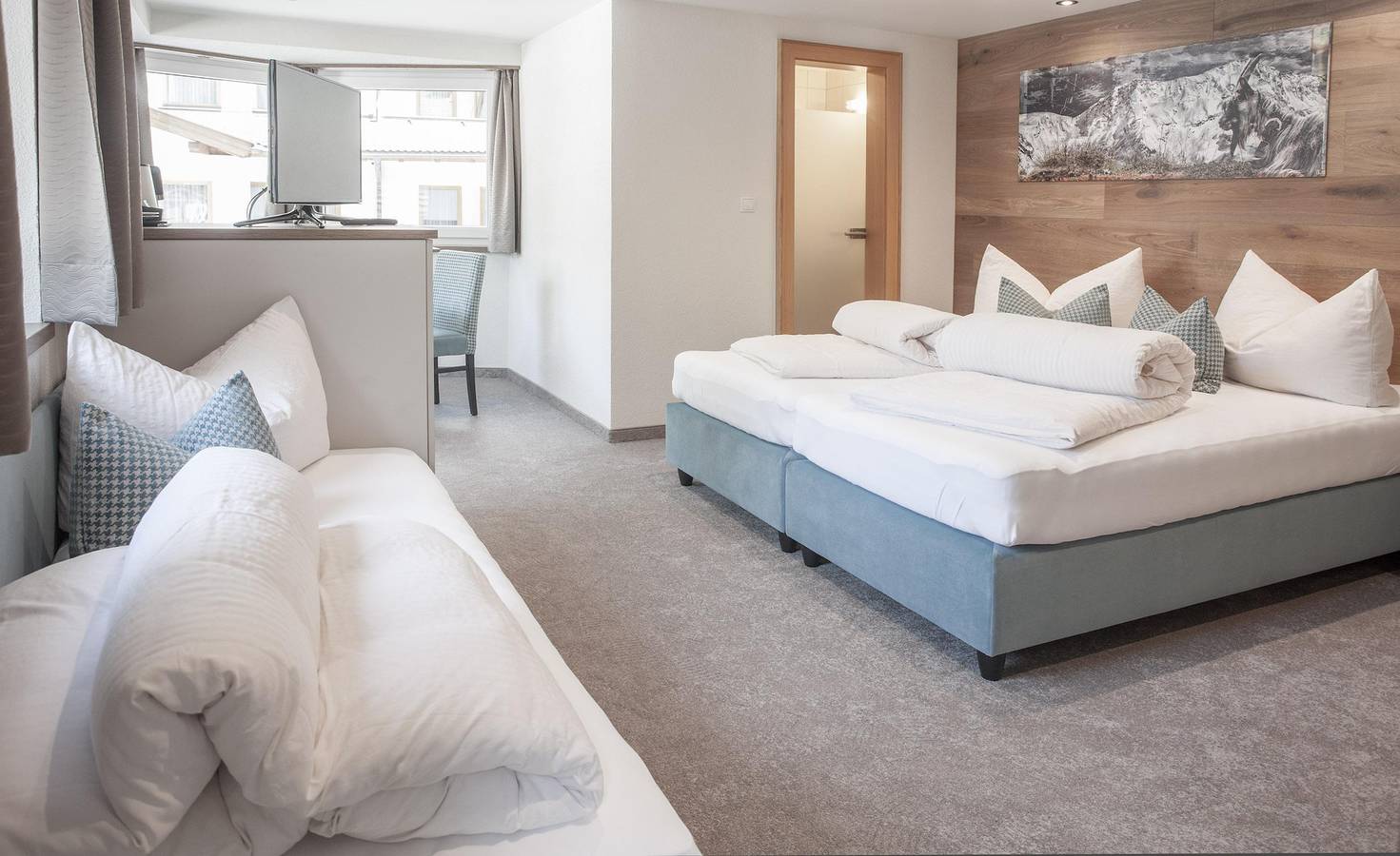 Ganze Ferienwohnung, Ötztal Komfort Zimmer 3 Personen in Stubaier Alpen, Sölden (Österreich)