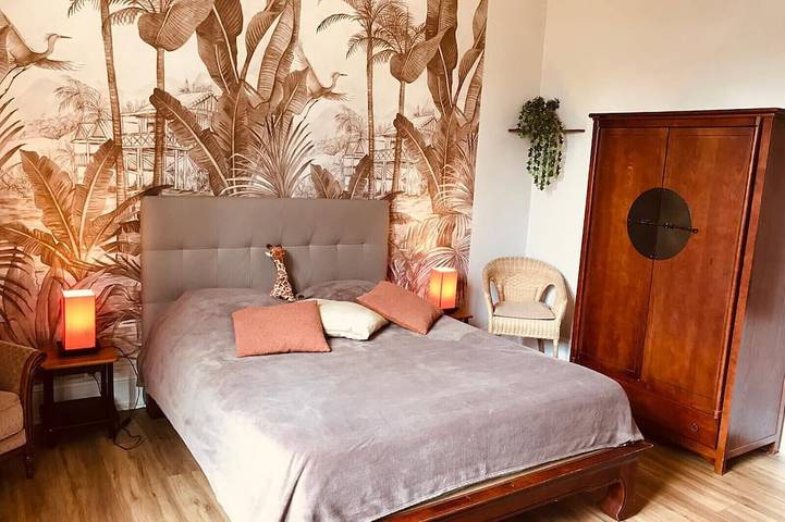 Location de vacances pour 4 personnes, avec jardin à Écueillé