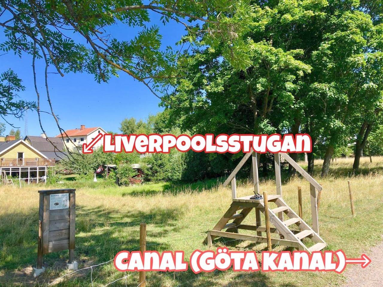 Liverpoolsstugan in Motala, Vättern