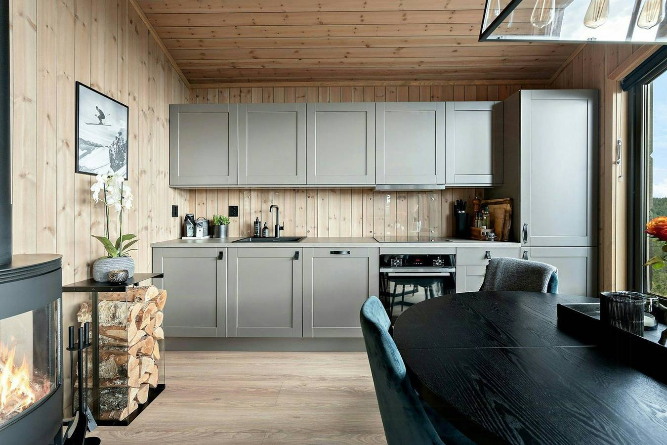 Cabaña Norefjell con sauna y bañera de hidromasaje in Krødsherad