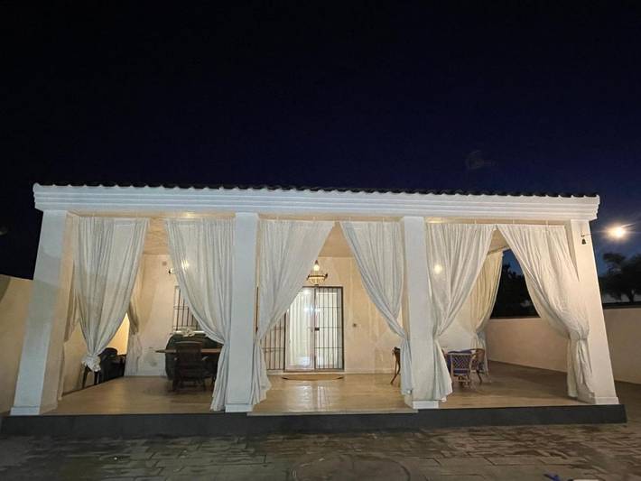 Casa para 4 personas, con piscina y jardín en Sanlúcar de Barrameda