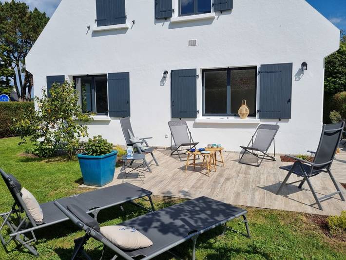 Ferienhaus für 10 Personen, mit Terrasse