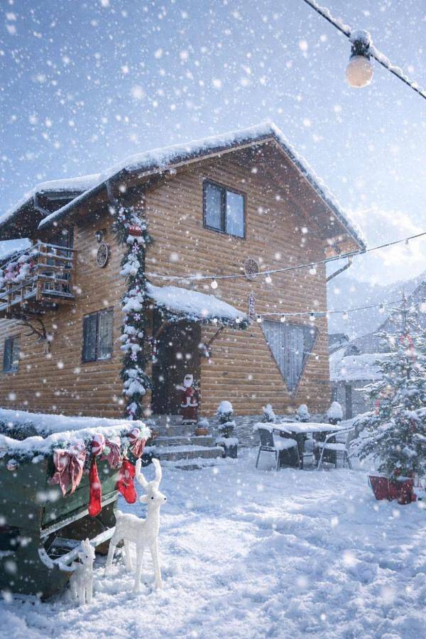 Domek letniskowy dla 6 osób, z widok i taras w Karpaty (Rumunia)