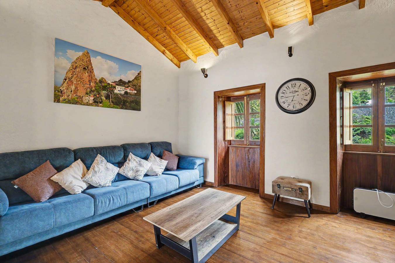 Casa El Mantillo: Valley Views, Peace, and Private Terrace in Hermigua in El Estanquillo, Hermigua