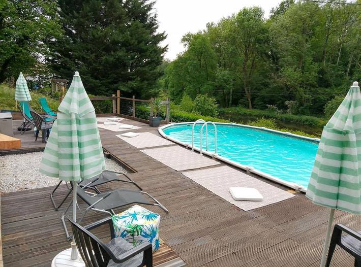 Location de vacances pour 5 personnes, avec jardin ainsi que piscine et vue, animaux acceptés à Vernoux-en-Gâtine - 3