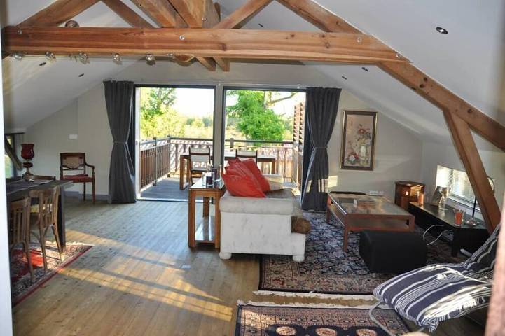 Ferienhaus für 6 Personen, mit Balkon und Whirlpool sowie Garten und Pool in Escource