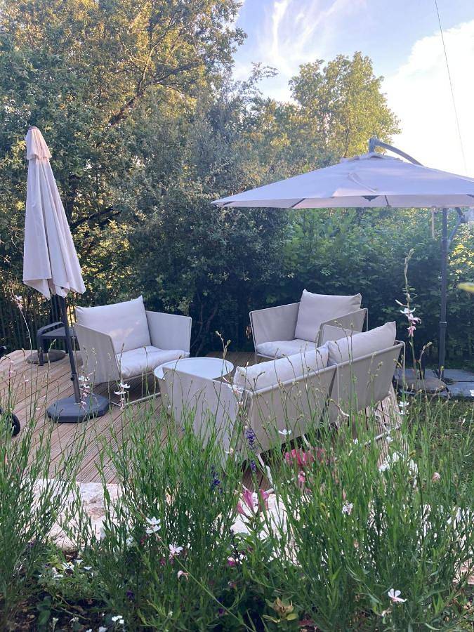 Location de vacances pour 10 personnes, avec vue ainsi que piscine et jardin, animaux acceptés à Cazoulès - 4