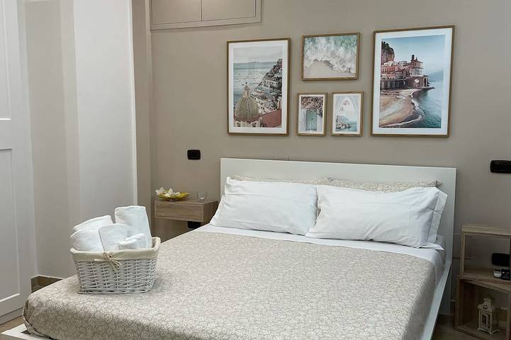 Vacation rental for 4 people, with balcony in Pompei