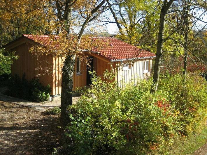 Ferienhaus für 3 Personen, mit Terrasse und Garten