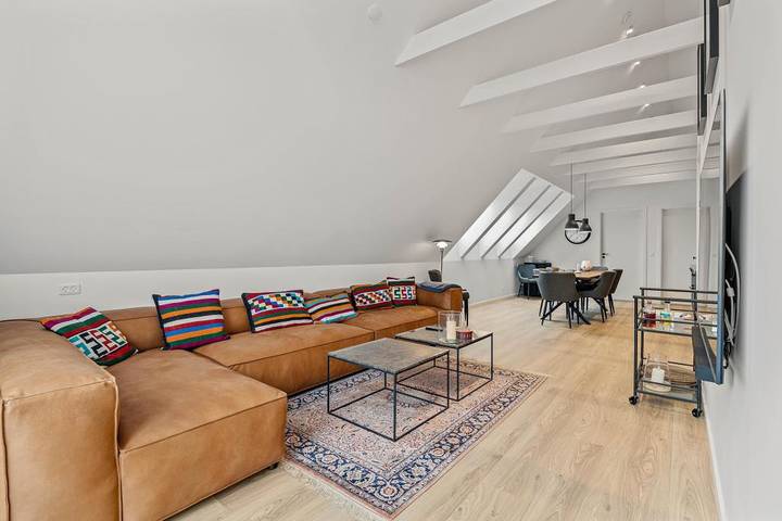 Moderne, zentrumsnahe Ferienwohnung mit Dachterrasse in Blavand, Varde