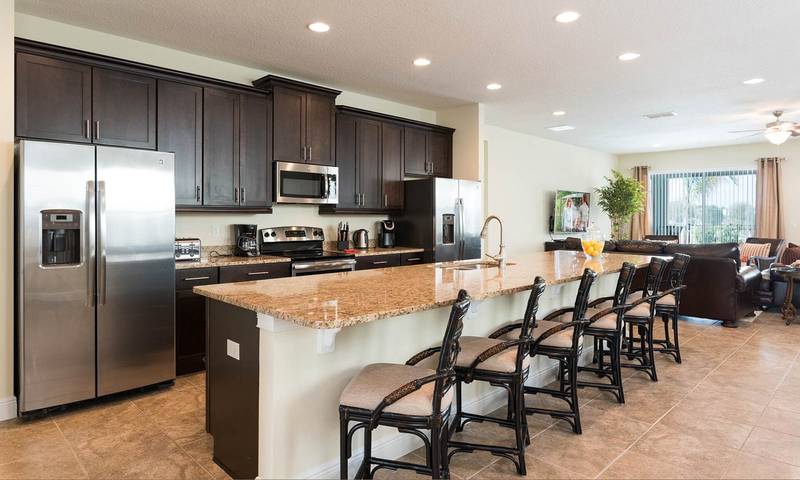 Exclusive Villa with Large Private Pool on Encore Resort at Reunion, Orlando Villa 4354 in Reunion (FL), Four Corners