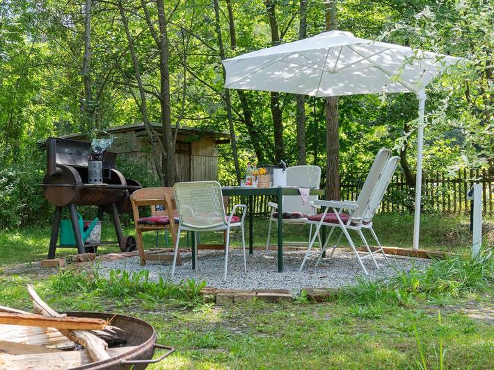 Ferienwohnung für 7 Personen, mit Garten