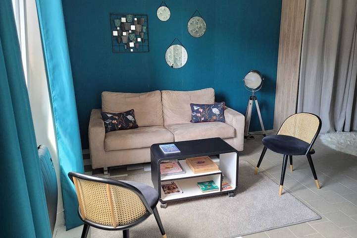 Maison de vacances pour 4 personnes, avec Jardin