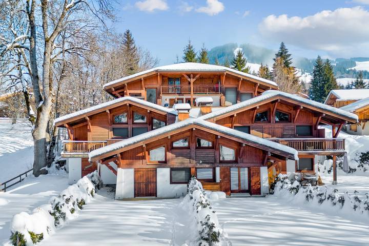 Chalet pour 4 personnes, avec jardin et terrasse, animaux acceptés à Megève - 2