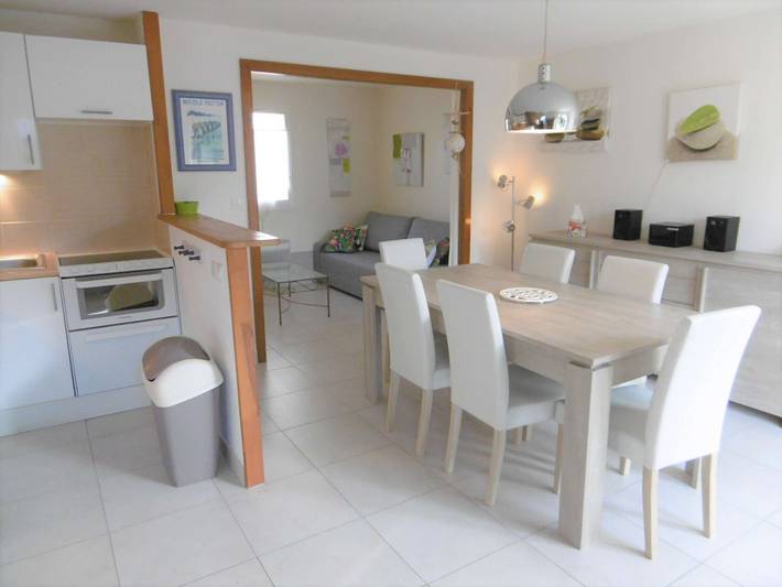 Maison de vacances pour 6 personnes, avec Terrasse et Jardin