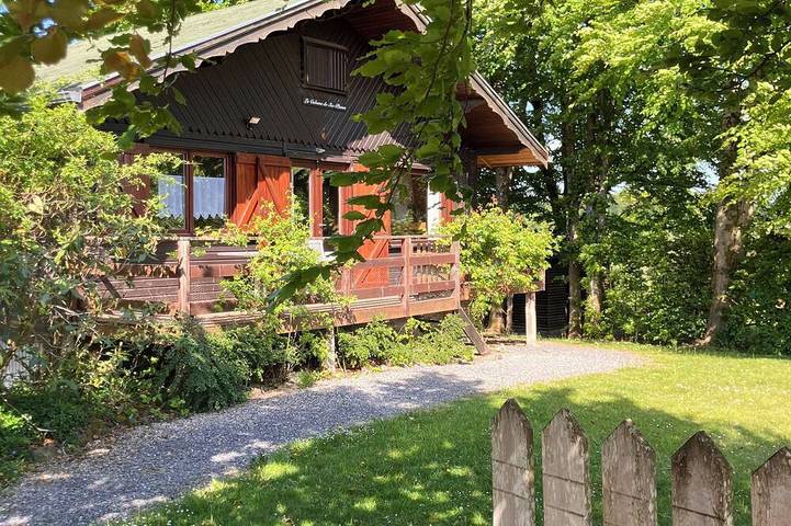 Gîte pour 4 personnes, avec jardin et balcon à Bièvre