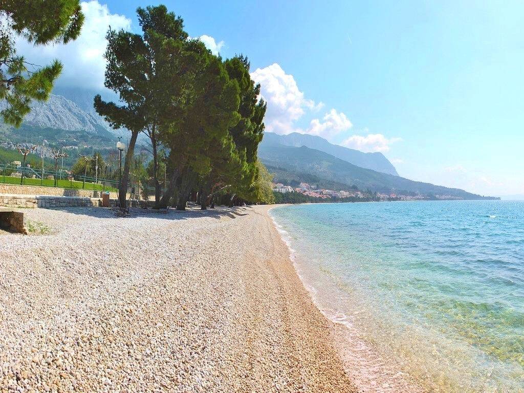 Studio entier, Studio avec balcon in Makarska, Makarska riviera