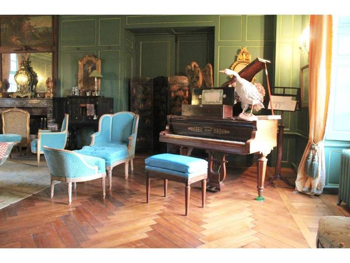 Location de vacances pour 2 personnes, avec piscine ainsi que jardin et vue à Saint-Paterne-Racan - 4