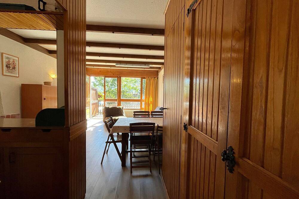 Ganze Wohnung, Helles Studio für 4 in Pra Loup 1600, nahe Shuttle in Pra-Loup, Uvernet-Fours