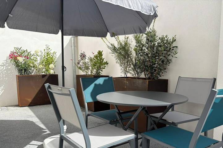 Gîte pour 4 personnes, avec Terrasse à Saint-Hilaire-de-Riez