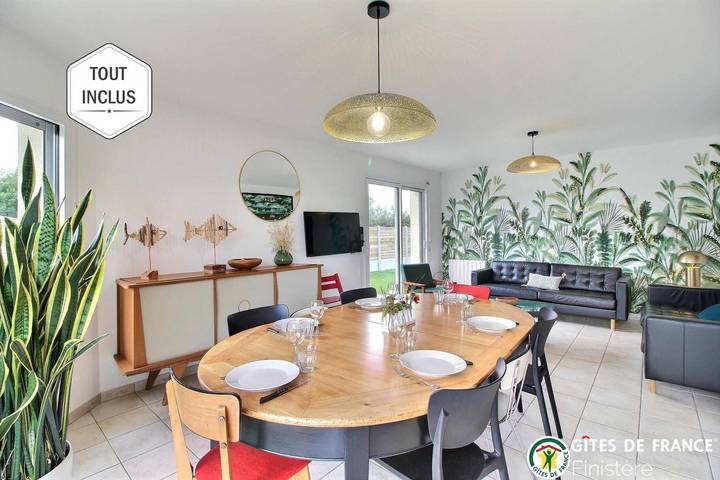 Casa de huéspedes para 8 personas, con terraza y jardín - 1