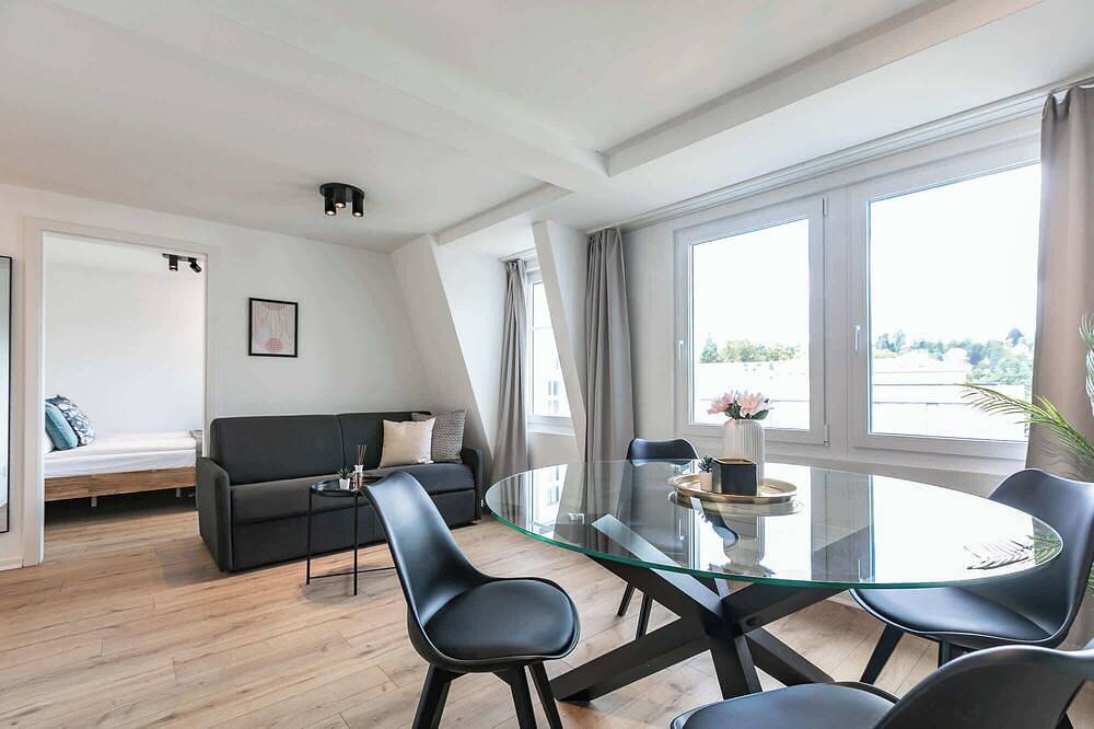 Apartamento entero, Book2stay 2-room apartment #4 Hoher Kasten up to 4 people in St. Gallen, Lake Constance (Switzerland)