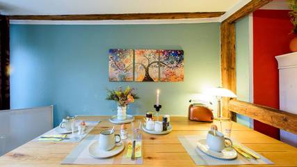 Ferienwohnung für 4 Personen, mit Garten in Adventsstadt Quedlinburg