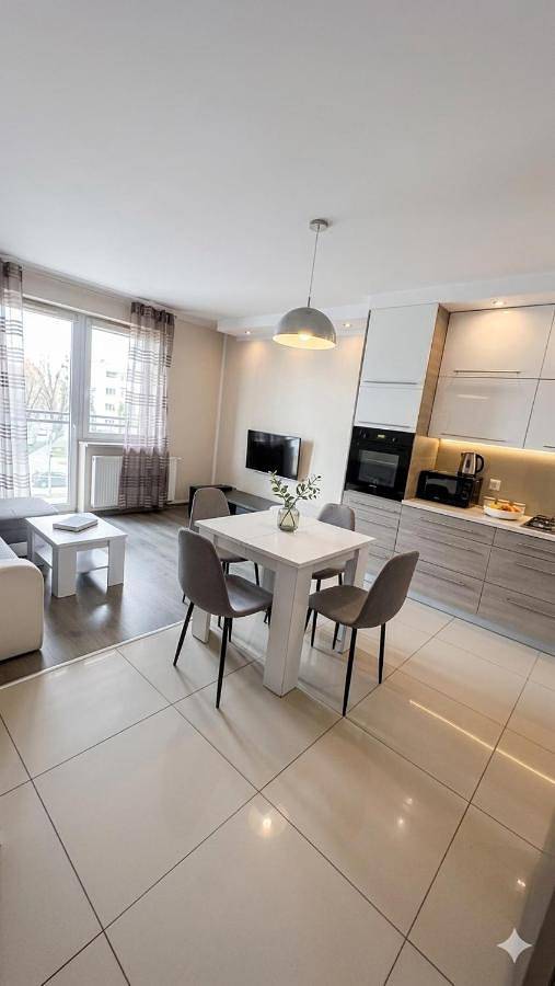 Apartament wakacyjny dla 4 osób, z widok i balkon, zwierzęta dozwolone w Białystok