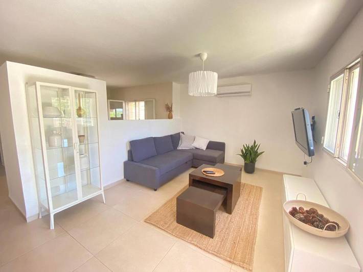 Appartement de vacances pour 4 personnes, avec jardin ainsi que terrasse et vue