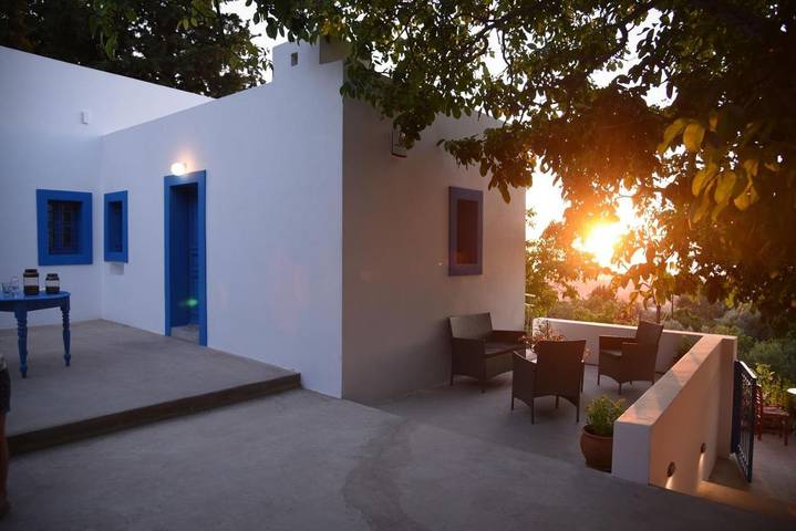 Ferienhaus für 4 Personen, mit Garten und Ausblick