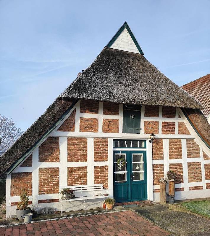 Ferienhaus für 3 Personen, mit Terrasse und Garten in Elsfleth