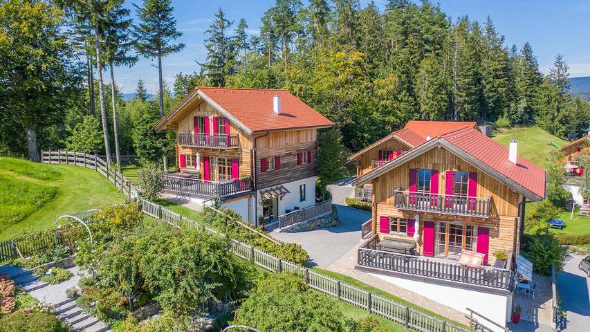 Ferienwohnung für 4 Personen, mit Garten und Ausblick, kinderfreundlich - 1