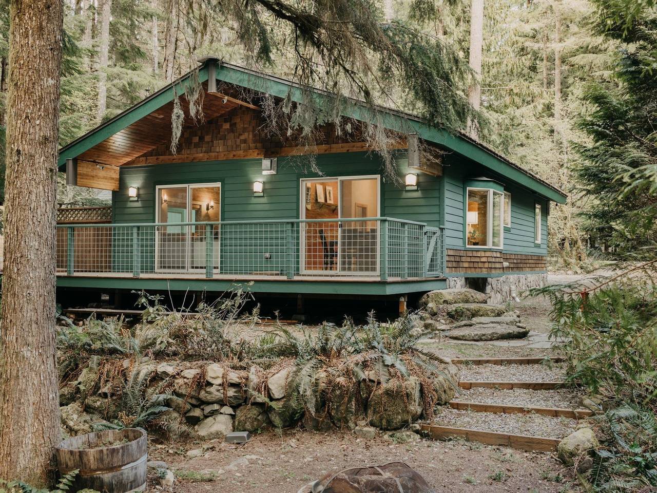 Diese Hütte im Ranch-Stil ist perfekt für die Familie in Bosque Nacional de Mount Baker-Snoqualmie