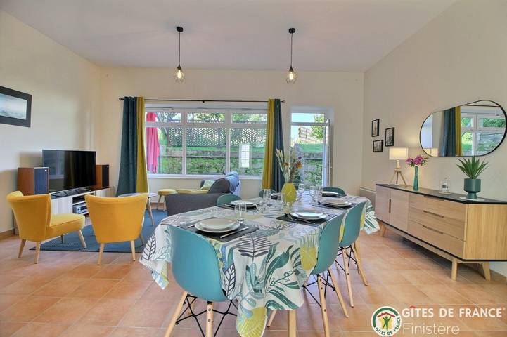 Gîte für 6 Personen, mit Garten