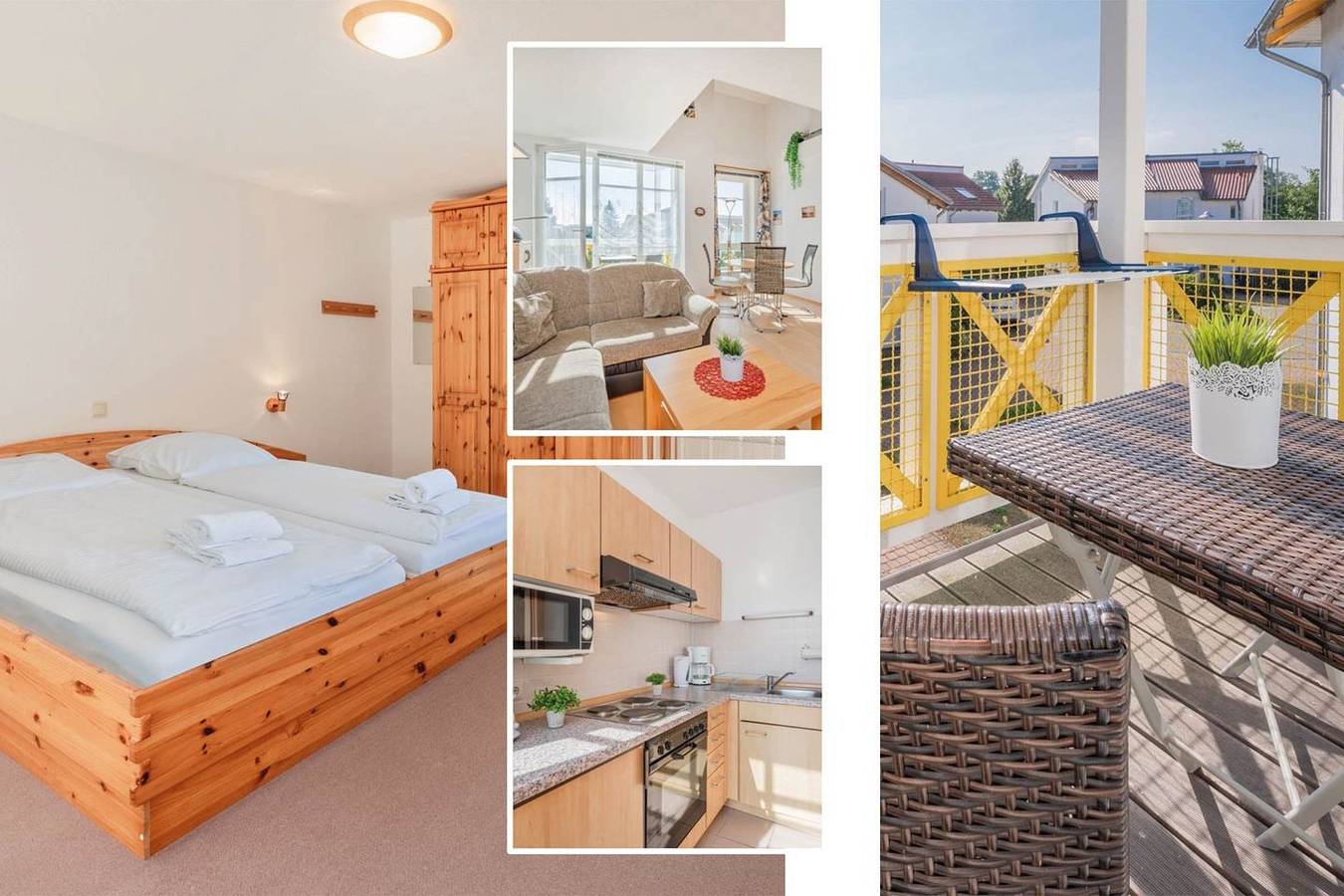 Apartamento entero, Gemütliches Strandapartment in Koserow mit Balkon und Parkplatz in Koserow, Bernsteinbäder